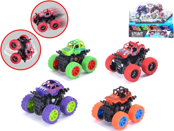 Geländewagen mit Schwungrad und 360°-Rotationsfunktion