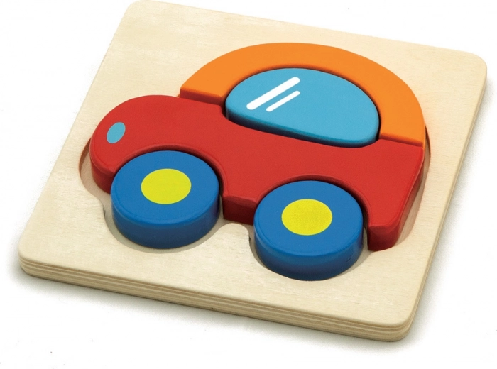 Holz-Puzzle Auto
