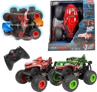 RC-Monstertruck 1:20 mit Rotationsfunktion und Fernsteuerung