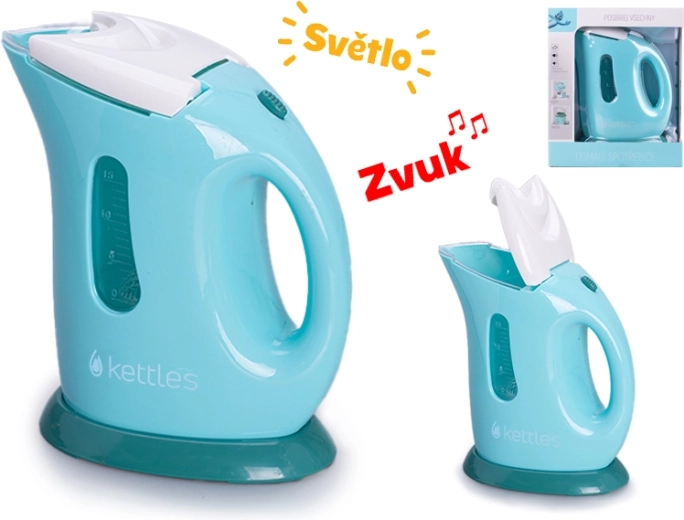 Kinder-Wasserkocher mit Licht und Sound, 16 cm