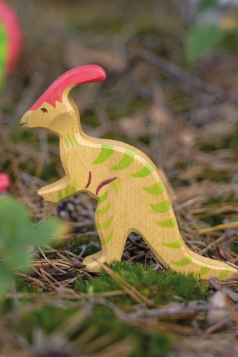 Holztiger Parasaurolophus – 1 Stück