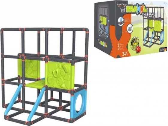 Großes Outdoor-Klettergerüst KRAXXL – modulares Klettersystem