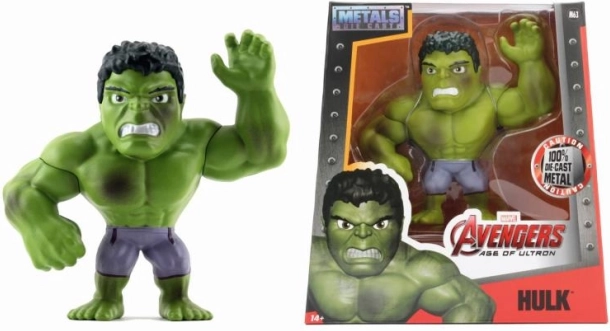 Metall-Sammlerfigur MARVEL HULK 15 cm