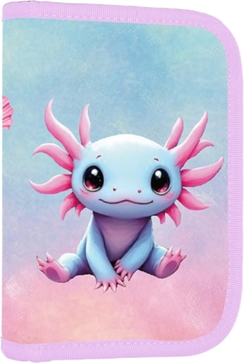 Schul-Etui einlagig Axolotl Oxybag