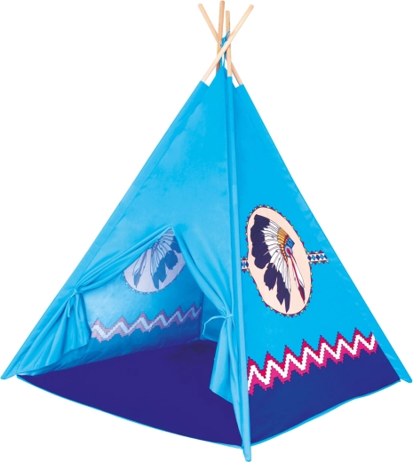 Bino Indianerzelt blau