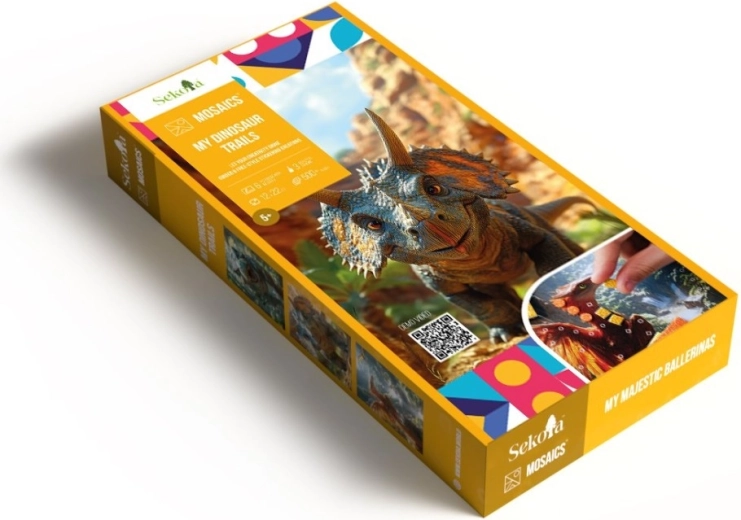 Sekoia Mosaics Dinos – kreatives Mosaik-Set