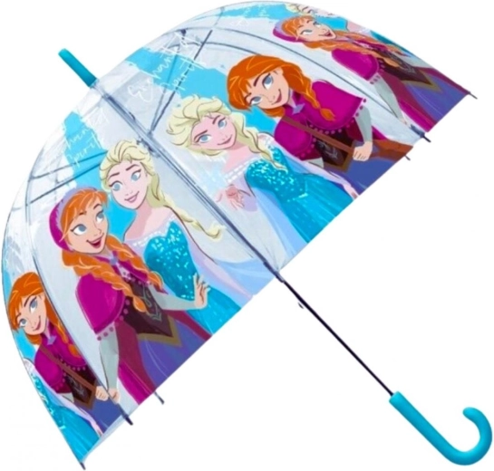 Transparenter Automatikschirm FROZEN (Die Eiskönigin)