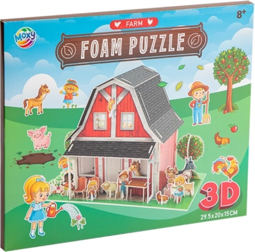 MOXY 3D-Puzzle Bauernhof