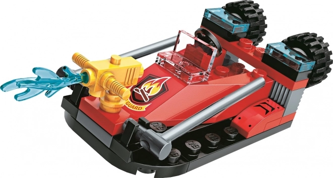 Qman Feuerwehrwagen mit Wasserkanone 1805-4 Rettungsboot