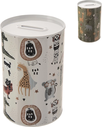 Blechspardose Animal kids für Kinder 10 × 15 cm