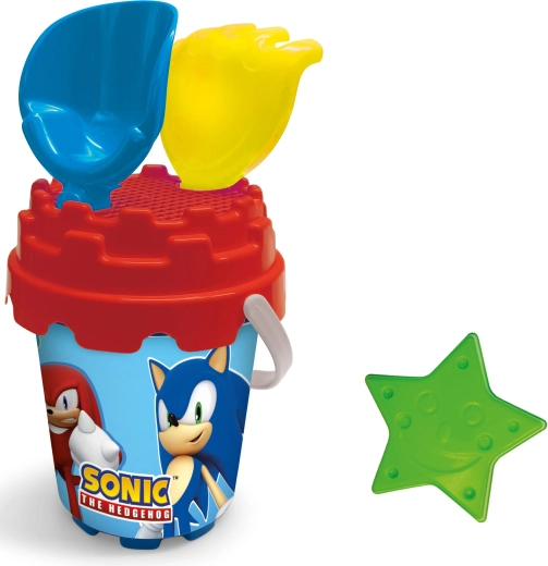 Sonic Sandspiel-Set mit Förmchen