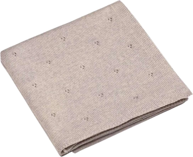 NANNA Merino-Decke Apollo beige