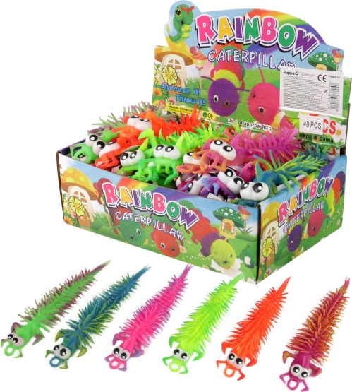 Lustige aufziehbare Hundertfüßerin mit großen Augen