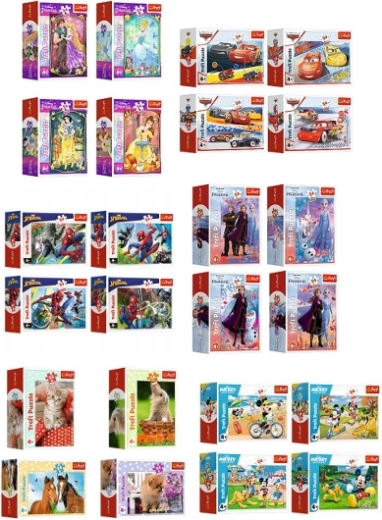 Minipuzzle mit 54 Teilen