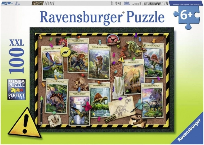 Ravensburger Dinosaurier-Sammlung XXL Puzzle 100 Teile
