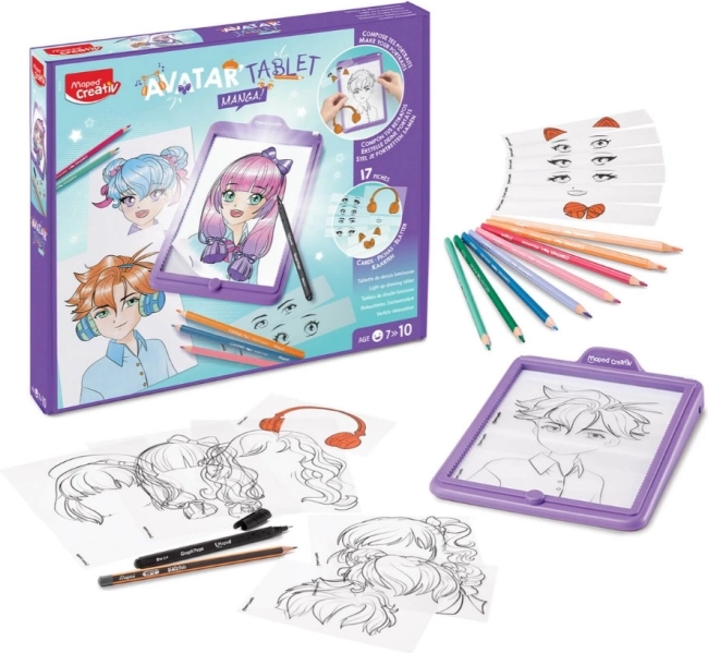 Kreatives Zeichentablett Maped Manga Avatar