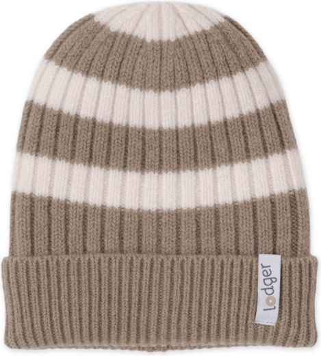Lodger Mütze Stripe Merino Buffalo (0–3 Monate)