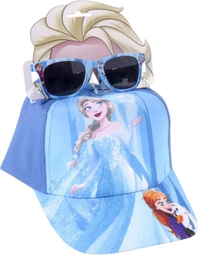 Kinder-Set aus Kappe und Sonnenbrille FROZEN