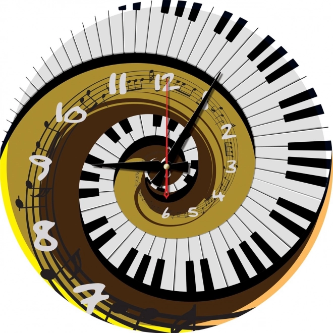 Puzzle-Uhr Rhythmus der Zeit 570 Teile mit Rahmen