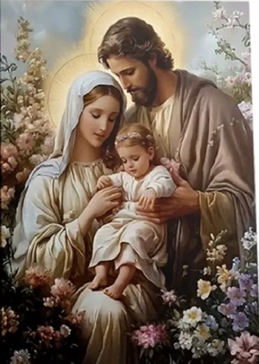 Diamantmalerei Heilige Familie 30 × 40 cm