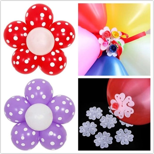 Kunststoff-Ballonklemmen TORO 6,5 cm, 10 Stk.