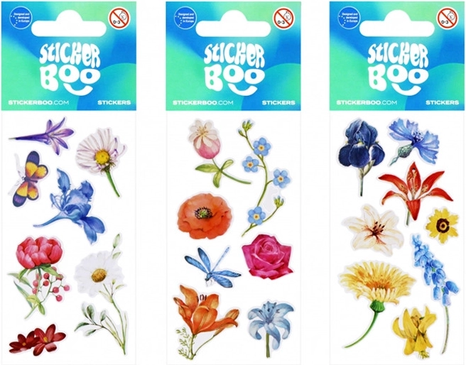 Blumensticker - 1 Stück