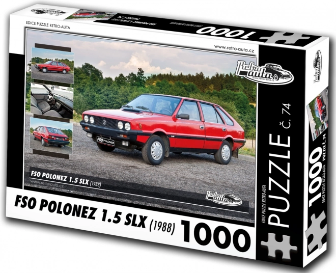 Puzzle Retro-Autos FSO Polonez 1.5 SLX 1000 Teile
