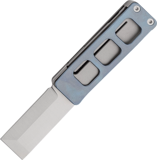Petrified Fish Cash Titan-Taschenmesser 4,6 cm – Satin, Blau