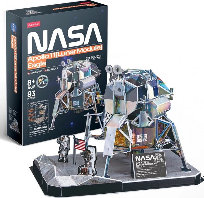 Modell NASA Apollo 11 Mondlandemodul Eagle - 93 Teile
