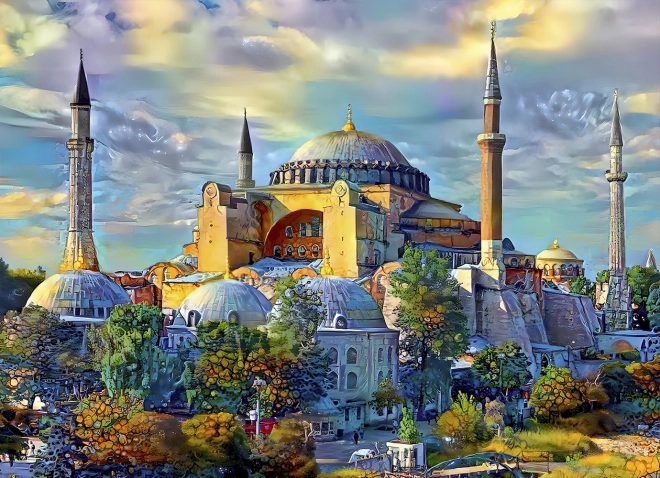 Puzzle BLUEBIRD Hagia Sophia Istanbul 1000 Teile