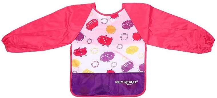 Malschürze mit Ärmeln Keyroad, rosa