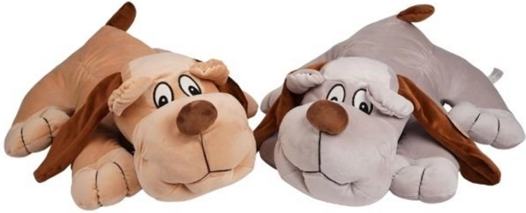 Großer Plüschhund