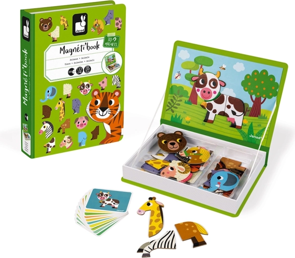 Janod Magnetibook Tiere