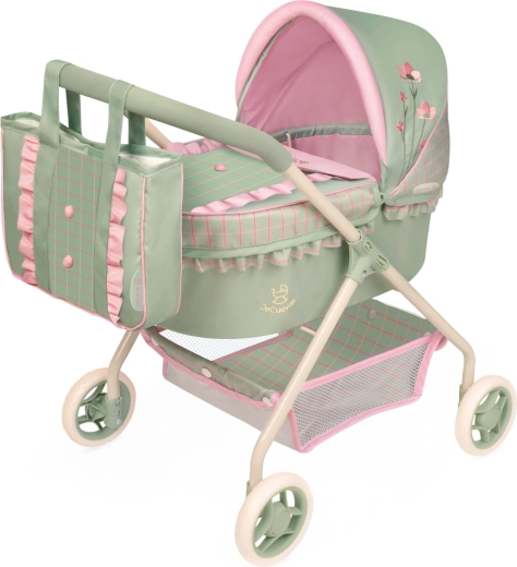 DeCuevas Mein erster Puppenwagen mit Tasche Botanic 2026, 56 cm