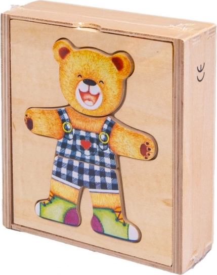 Holzpuzzle Bärchen Junge