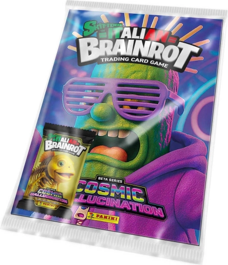 Panini Skifidol Italian Brainrot TCG Cosmic Hallucination Starter-Set – Album und Booster