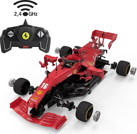 Bausatz für ein ferngesteuertes Ferrari-F1-Auto im Maßstab 1:16