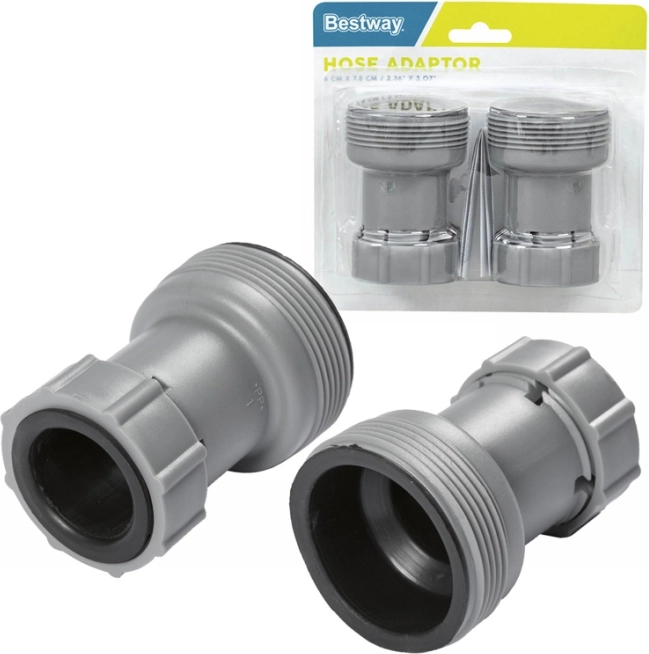 Bestway Adapter 2 Stk Kupplungen für Pumpen 38mm