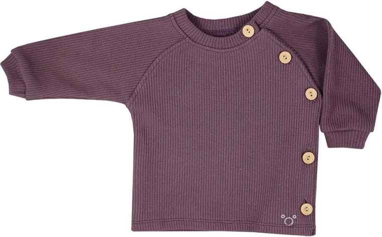 Langarm-Babyshirt Koala Pure, lila – Violett – ean 7532