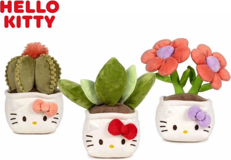 Plüschtier HELLO KITTY Botanical Love 21 cm