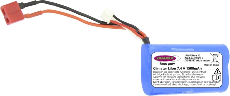 Akku Jamara Climater Li-Ion 7,4 V 1500 mAh 11,1 Wh