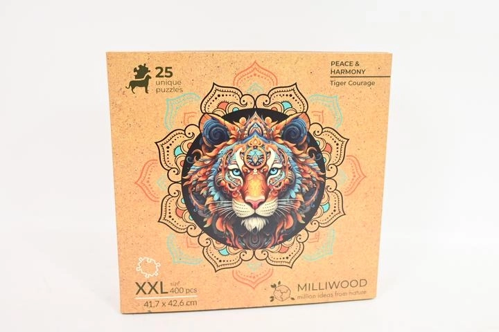Milliwood Peace and Harmony – Tiger Holzpuzzle 400 Teile