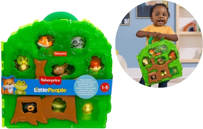 Fisher-Price Waldtiere im Baum