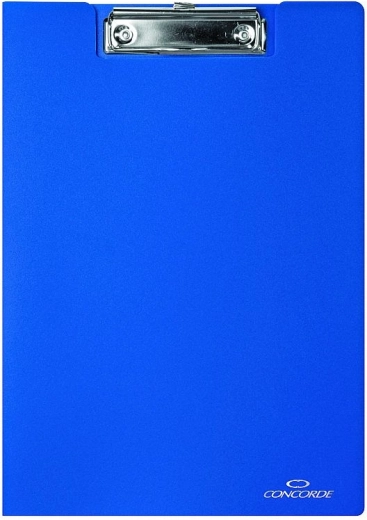 Schreibmappe mit Klemme A4 blau CONCORDE