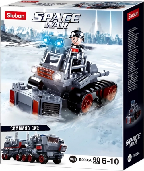 Sluban Space War Einsatzfahrzeug der Ordnungseinheit