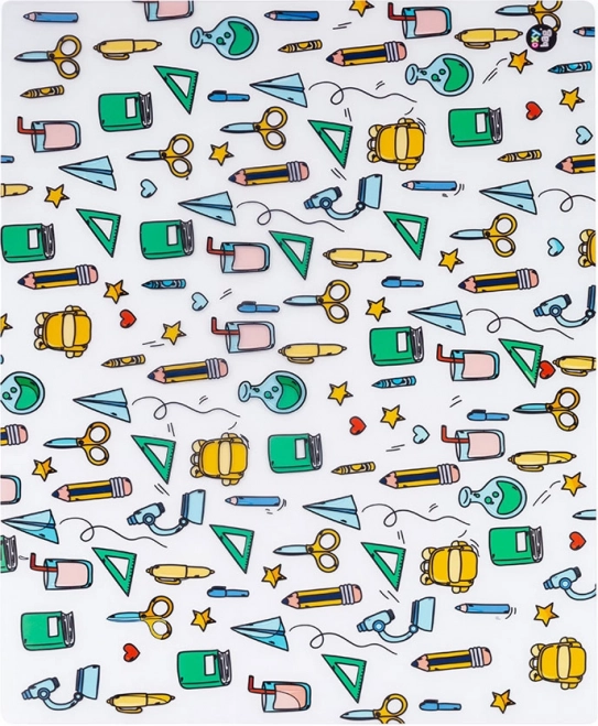 Schreibtischunterlage School