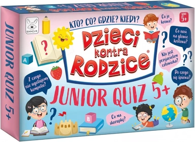 Kinder gegen Eltern Junior – Quiz für Kinder ab 5 Jahren
