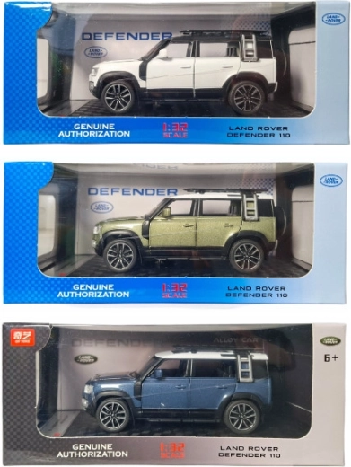 Metallmodell RANGE ROVER 1:32 mit Licht und Sound in Schachtel