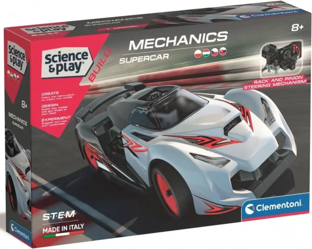 Clementoni Mechaniklabor – Rennwagen