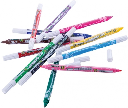 Doppelendige Marker Superstars Duo, Set mit 12 Farben
